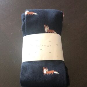 Navy Fox tights M/L